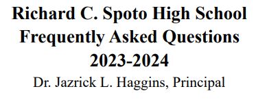  2023-2024 Spoto FAQs